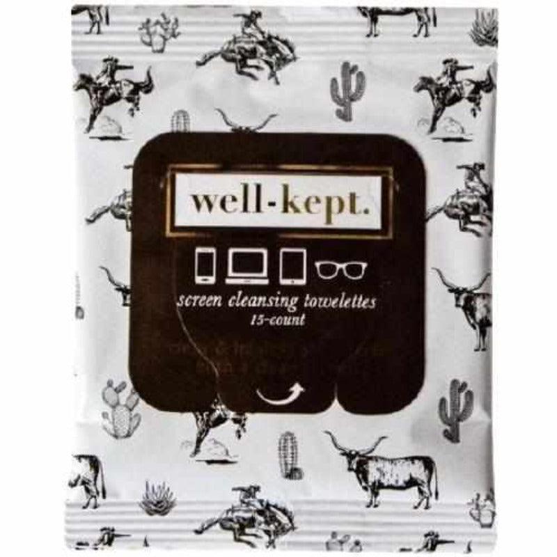 Well-Kept, Screen Cleansing Towelettes - Bronco Screen Cleansing